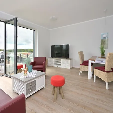 公寓 Boddenpanorama *